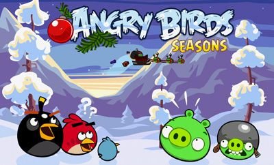 game pic for Angry Birds Seasons: Wreck the Halls